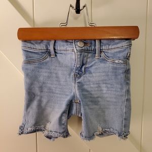 Stretchy jean shorts